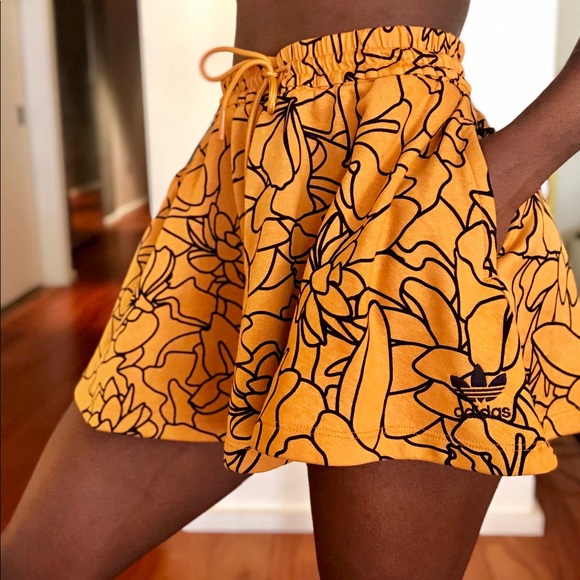 Dresses & Skirts - Adidas Fleece Pattern Skirt